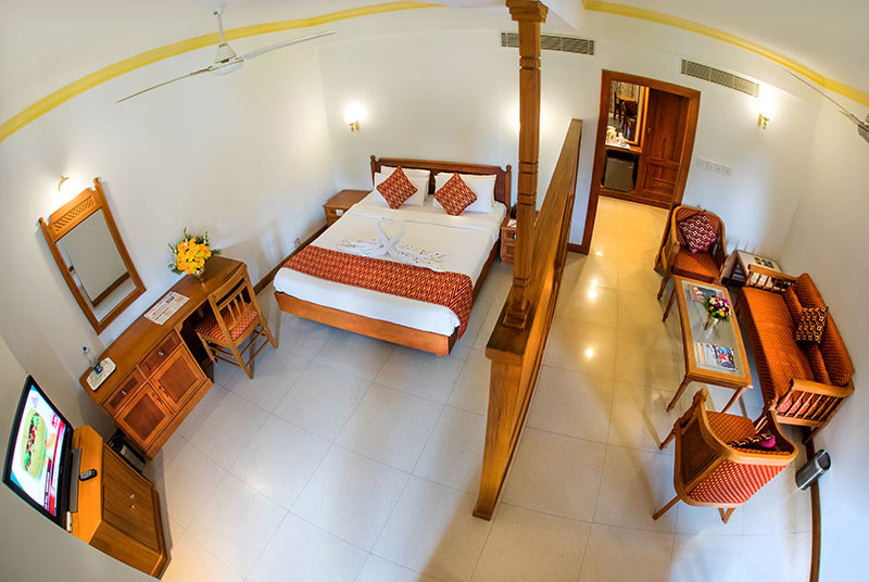 Top view of our rooms - Krishna INN